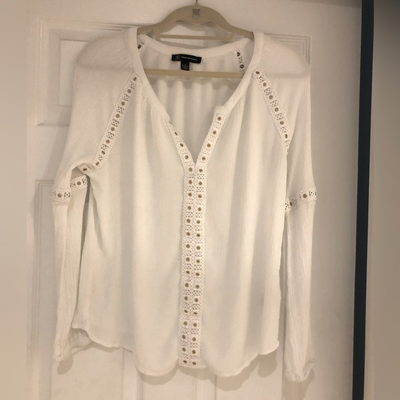 INC International Concepts Tops - Ladies white top
